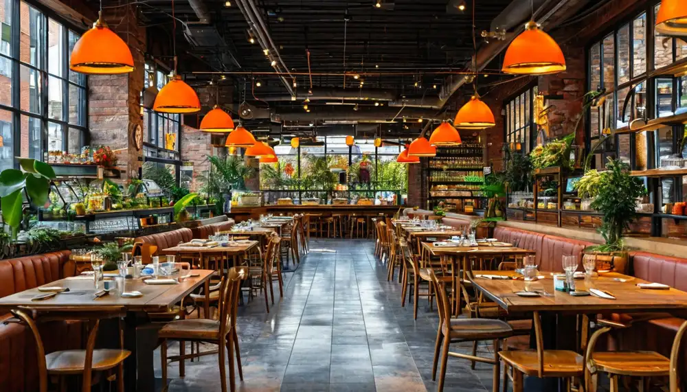 Литературное кафе: концепция и интерьер