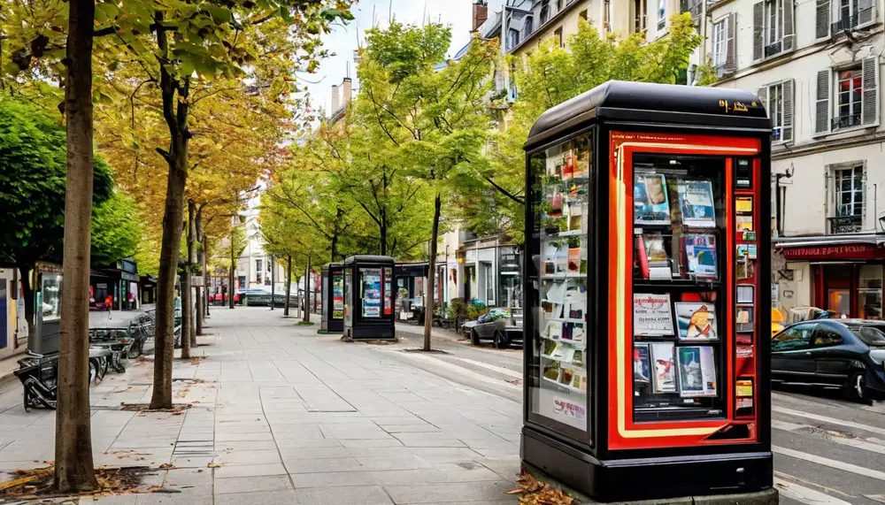 Литературные автоматы в Гренобле