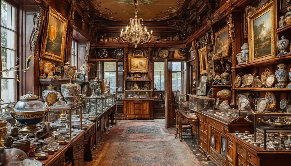 Магазин антиквариата: ассортимент и коллекции