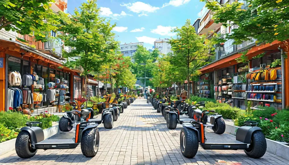 Магазин экологически чистых средств передвижения