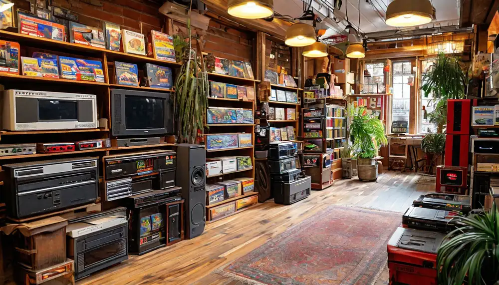 Магазин ретро-игр: ассортимент и целевая аудитория