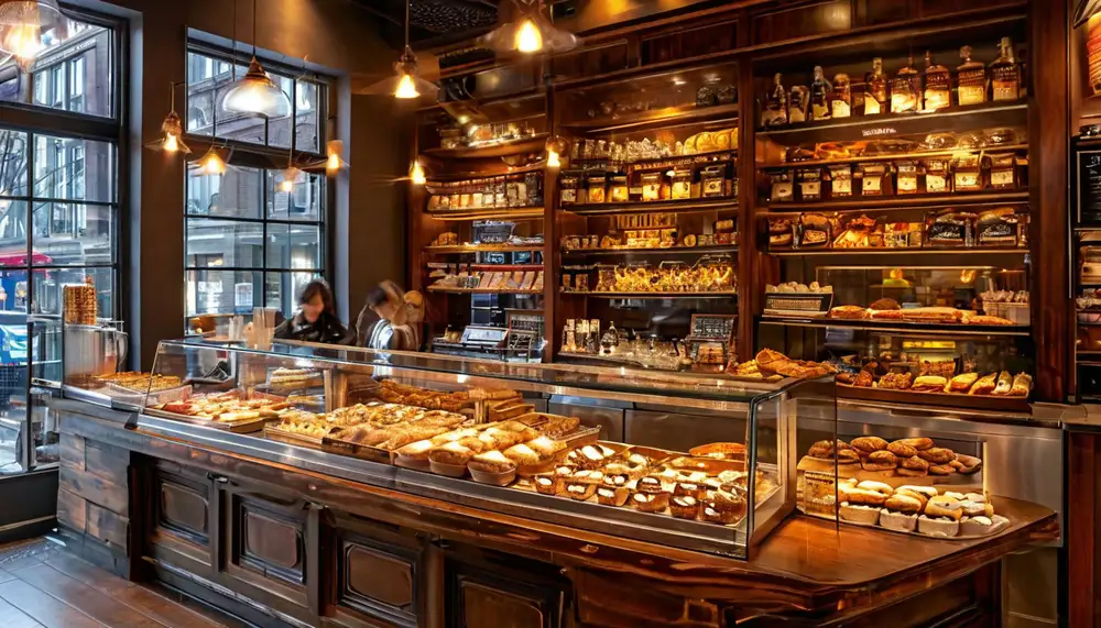 Мини-десерты в закусочной