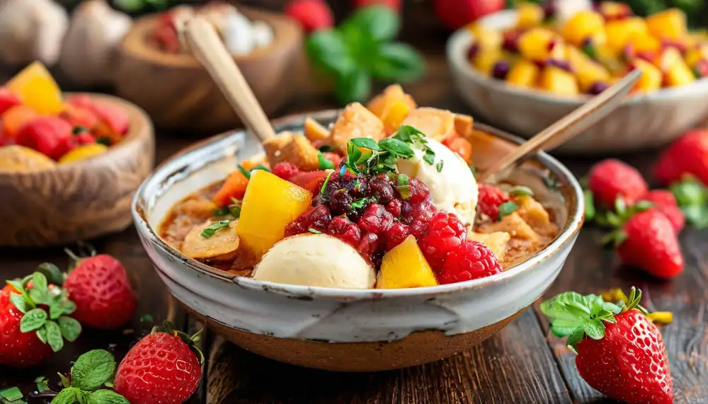 Мороженое с костным бульоном