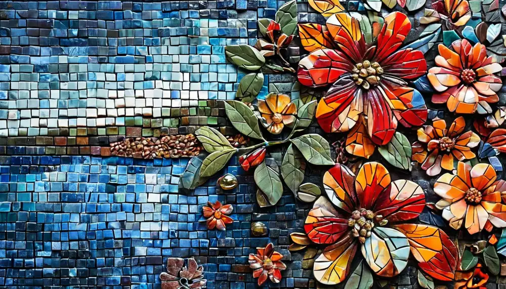 Мозаичные картины в интерьере