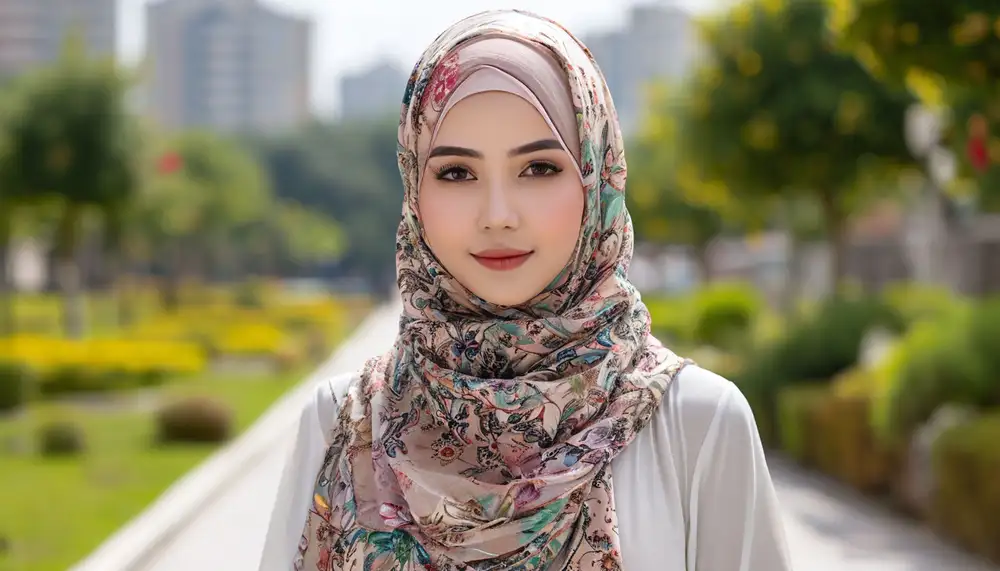 Новый хиджаб из нейлона