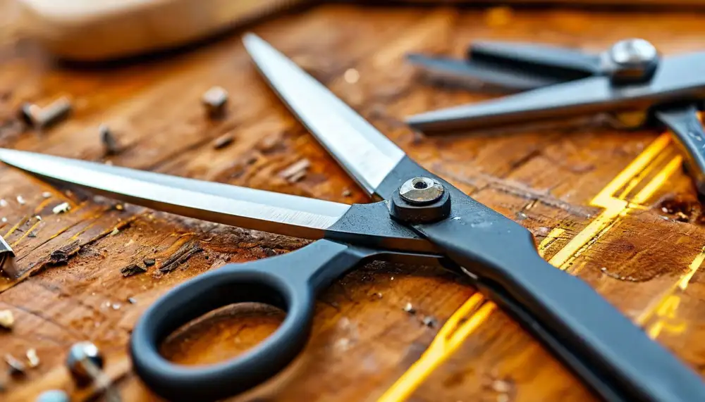 Ножницы с лазерным прицелом