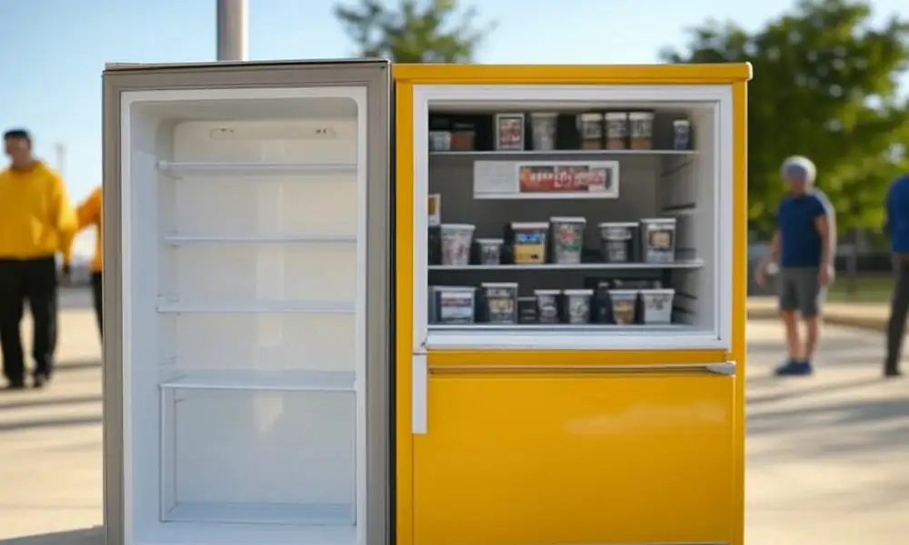 Общественный холодильник: социальный проект
