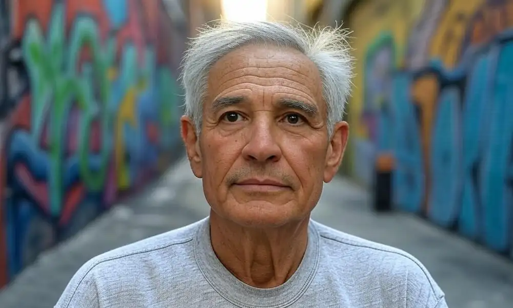 Обучение пожилых граффити