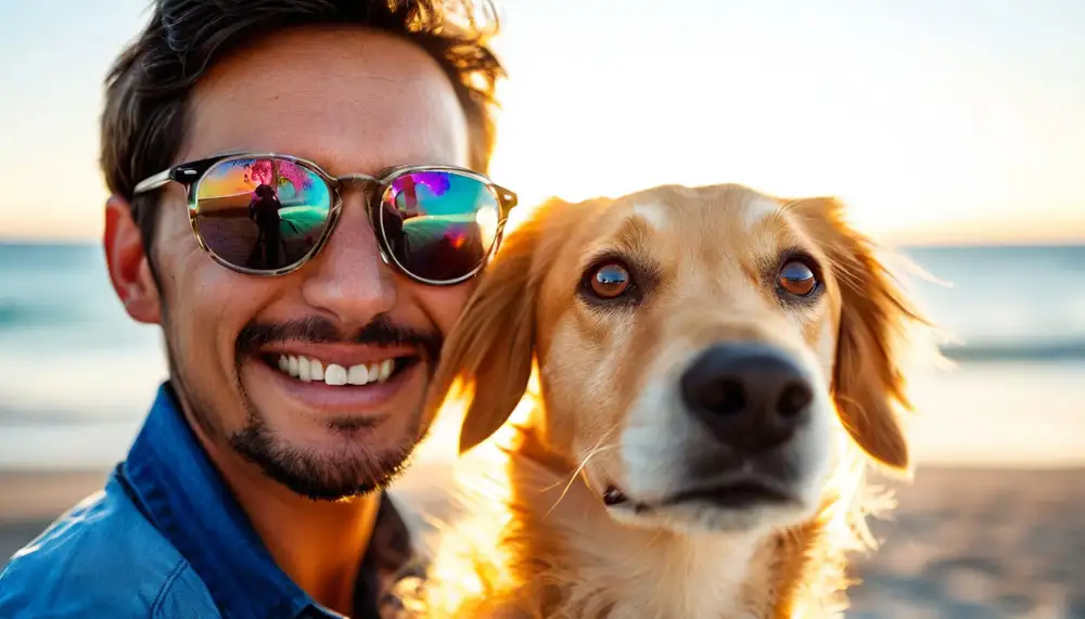 Солнцезащитные очки для собак