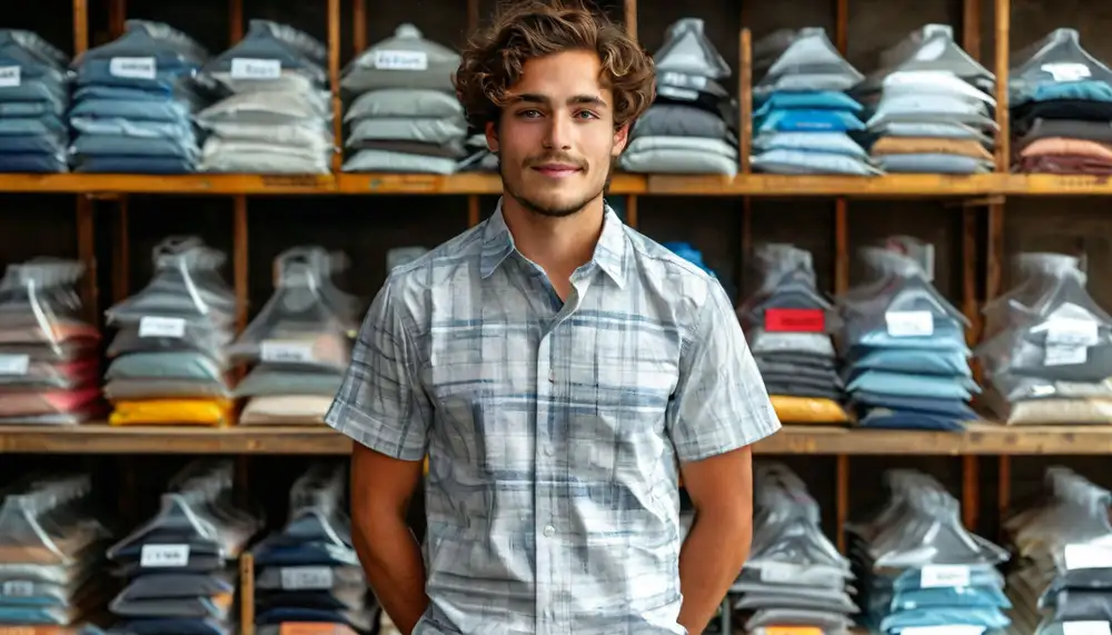 Производство одежды из переработанного пластика