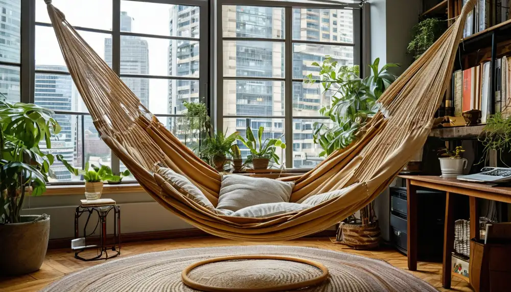 Офисный мини-гамак Füüt: здоровье и комфорт