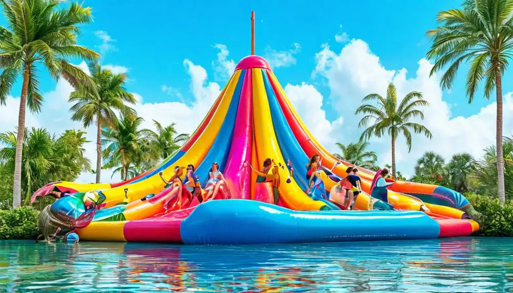 Организация водных батутов