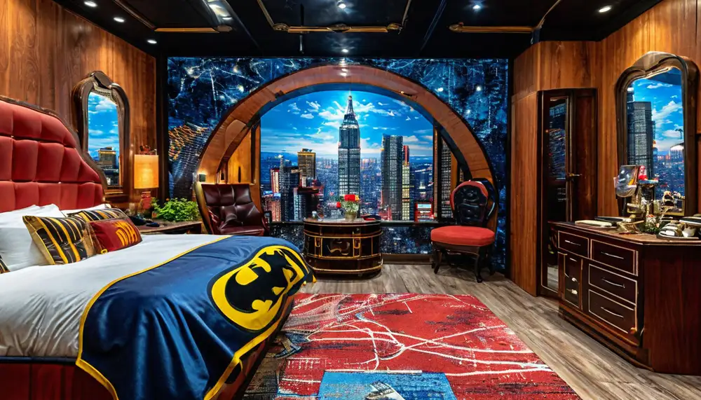 Отель с номерами супергероев