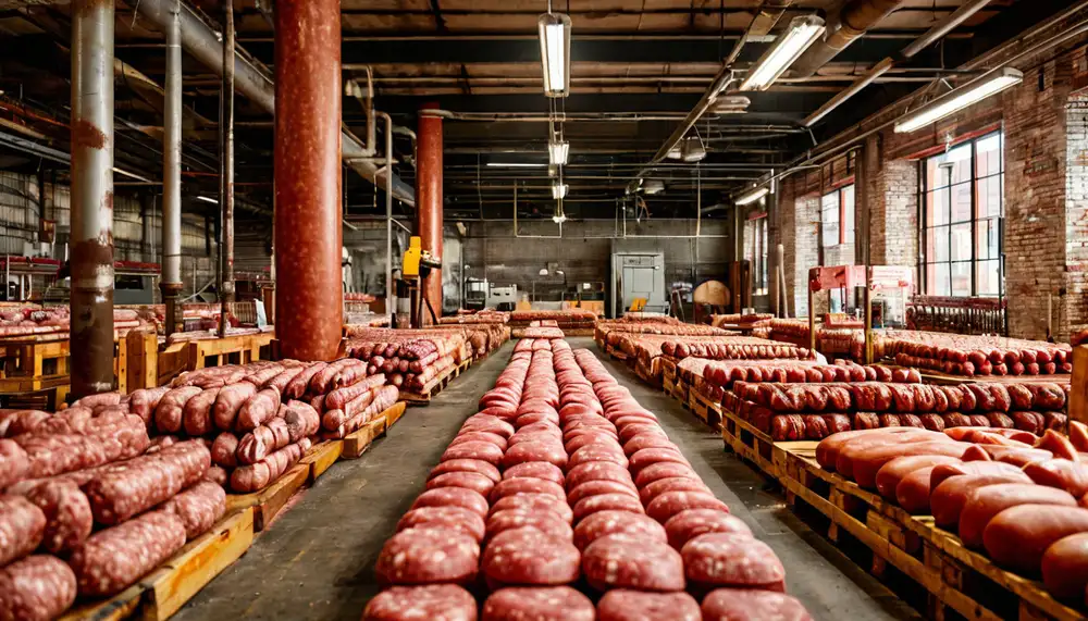 Открытие мясокомбината