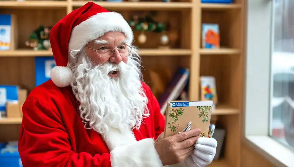 Открытки с Дедом Морозом