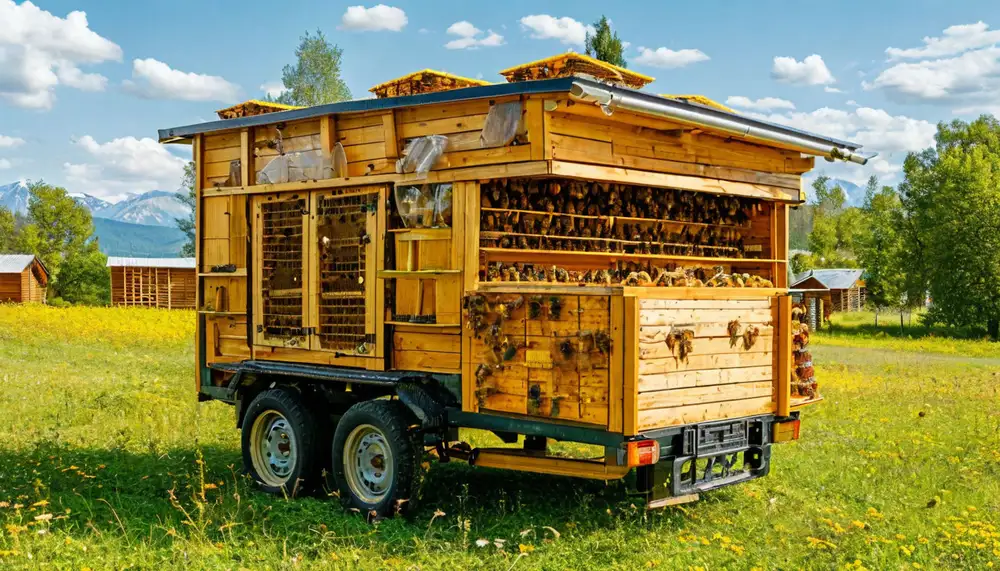 Пчеловоды переходят на передвижные ульи для увеличения сбора меда