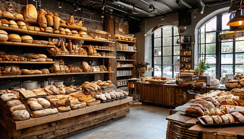Пекарня: свежий хлеб каждый день