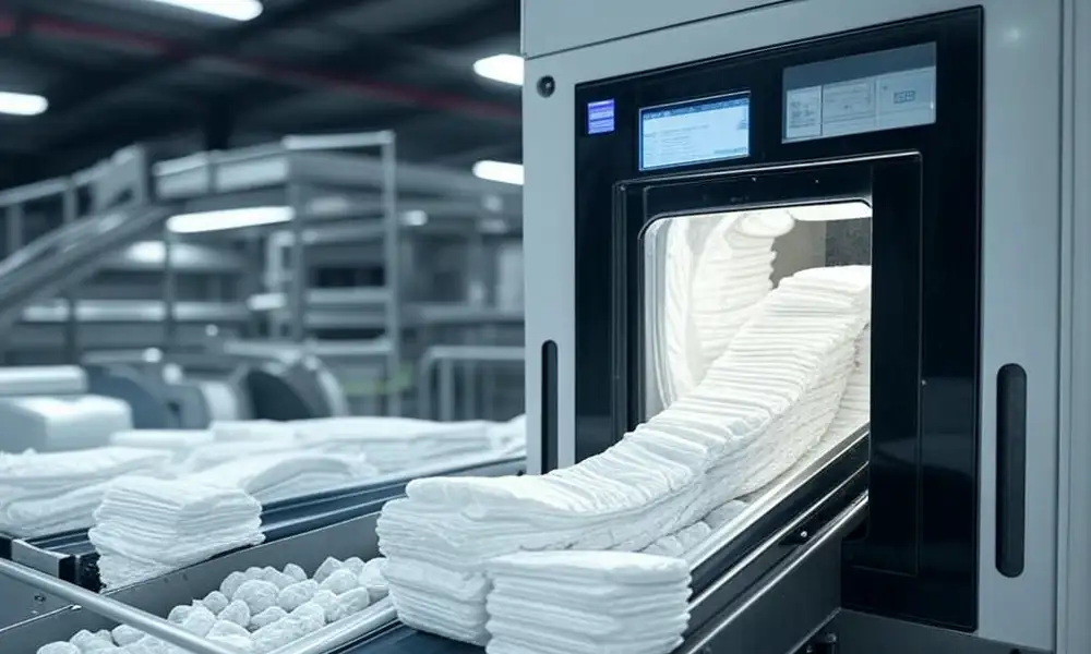 Переработка подгузников: технология и производство