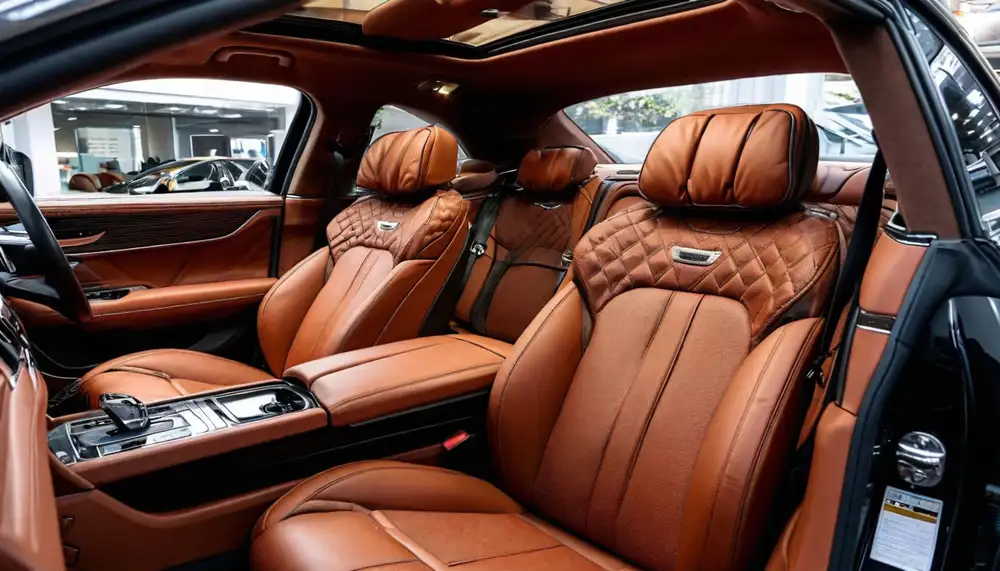 Перетяжка салонов авто: материалы и оборудование