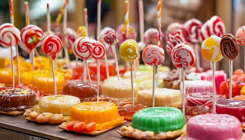 Персонализированные леденцы на палочке