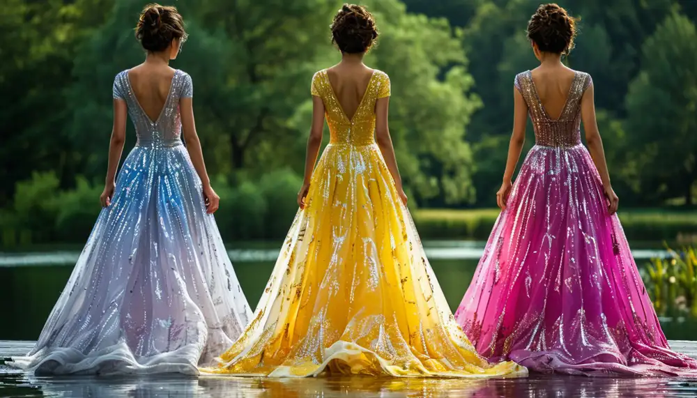 Инновационные платья: меняющие цвет