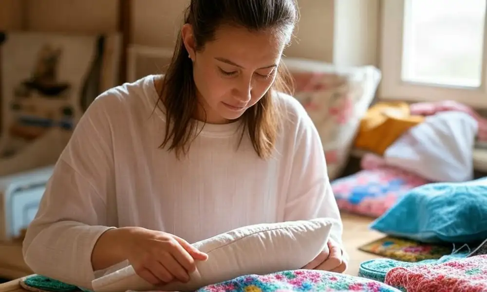 Подушки для кормящих: изготовление