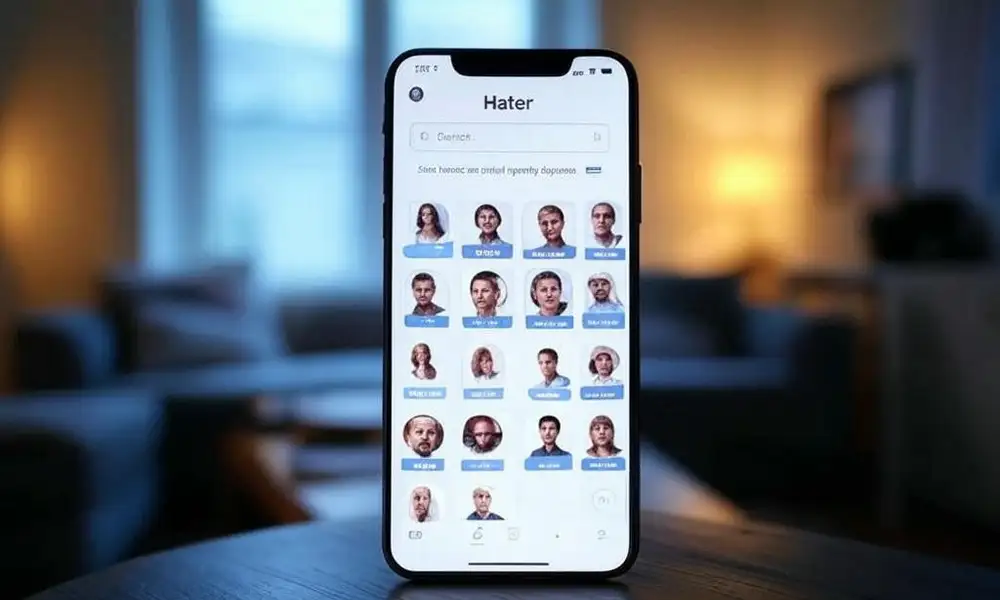 Приложение Hater для поиска партнера