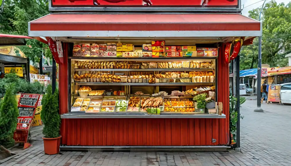 Продажа шаурмы: быстрая еда