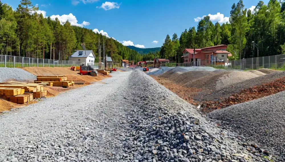 Продажа строительного щебня