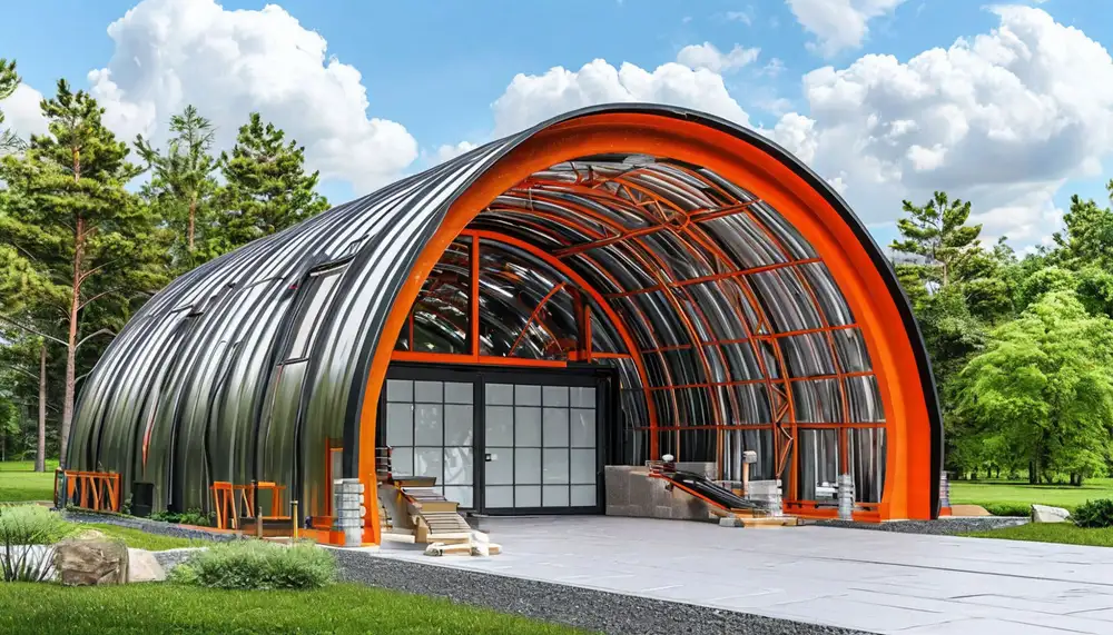 Производство бескаркасных зданий