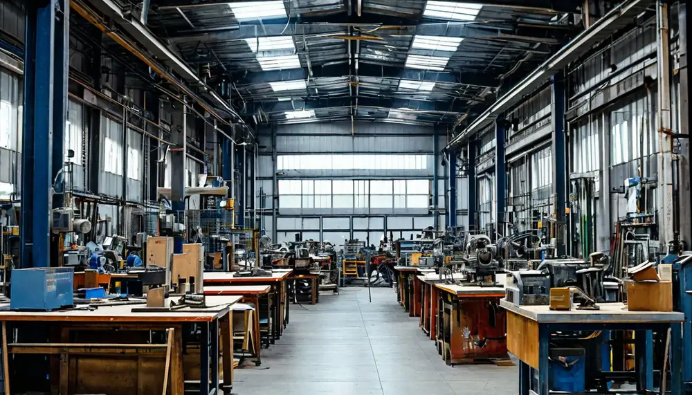 Производство дверных замков: размеры цеха