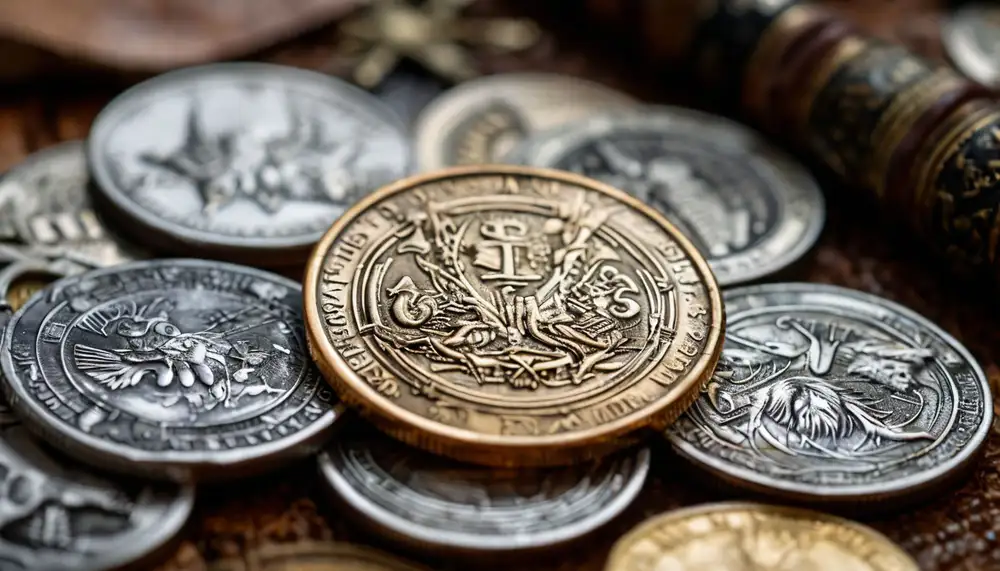 Производство фэнтезийных монет: заказ и реклама