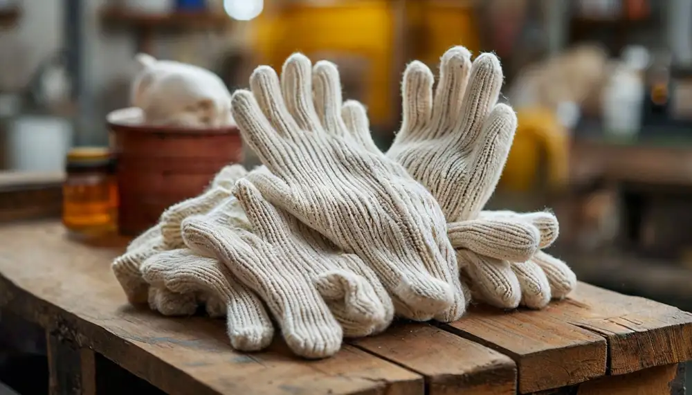 Производство хлопчатобумажных перчаток