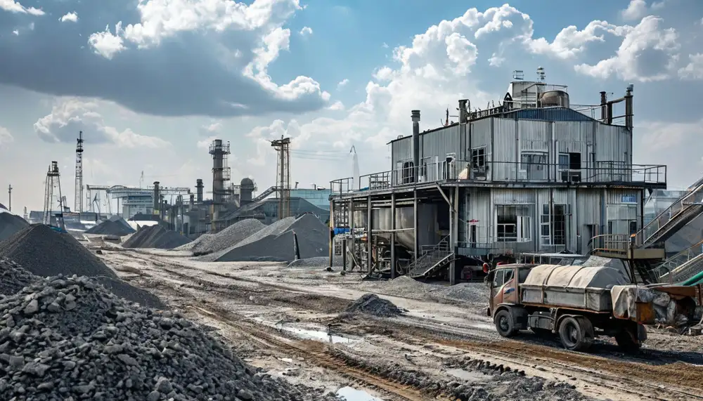 Производство кирпичей из золы