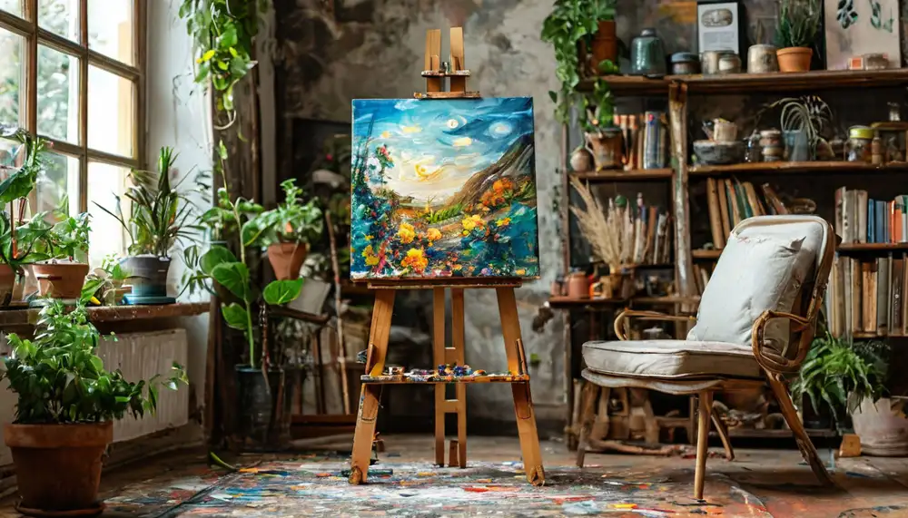 Производство мольбертов: модели и материалы