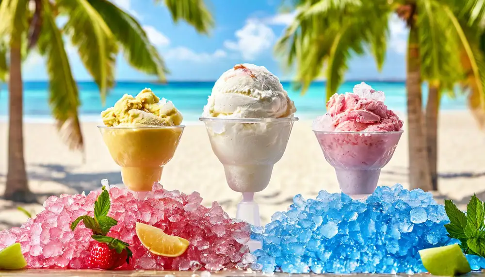 Производство мороженого по гавайской рецептуре