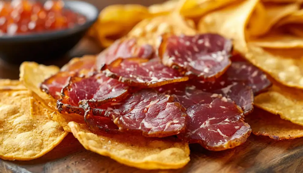 Производство мясных чипсов