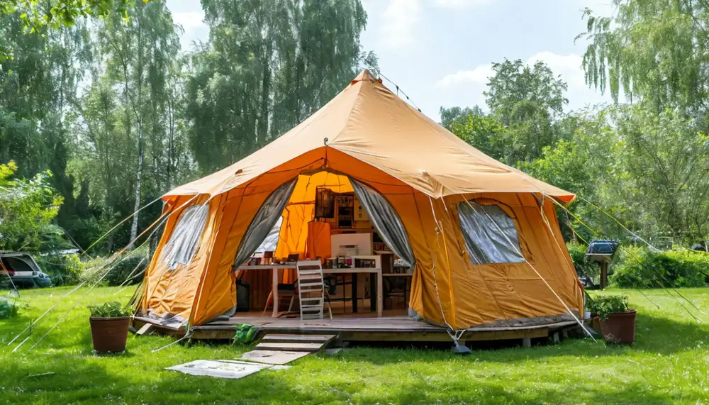 Производство палаток: оборудование и инвестиции