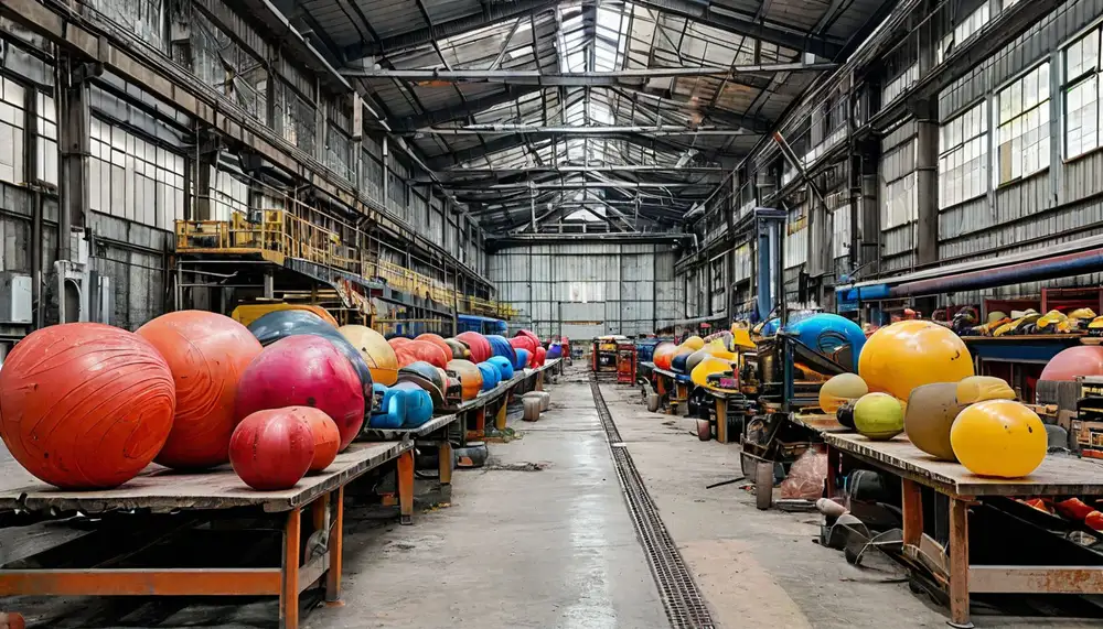 Производство резиновых мячей: оборудование и персонал