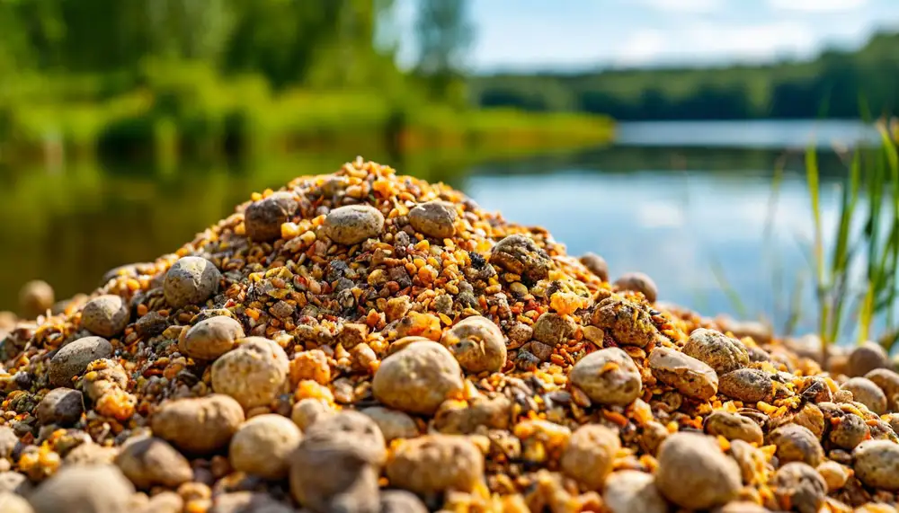 Производство рыболовной подкормки