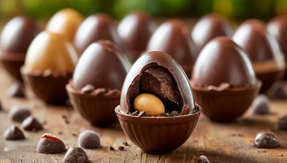 Производство шоколадных яиц: технология и оборудование