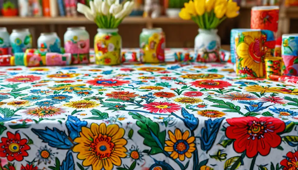 Производство скатертей-раскрасок для детей