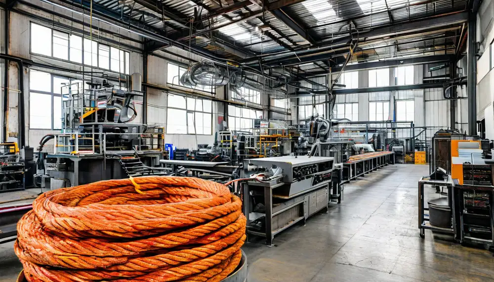 Производство стальных тросов: оборудование и персонал