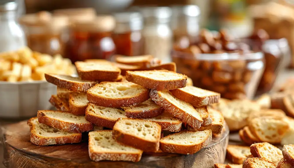 Производство сухариков: вкус и хруст