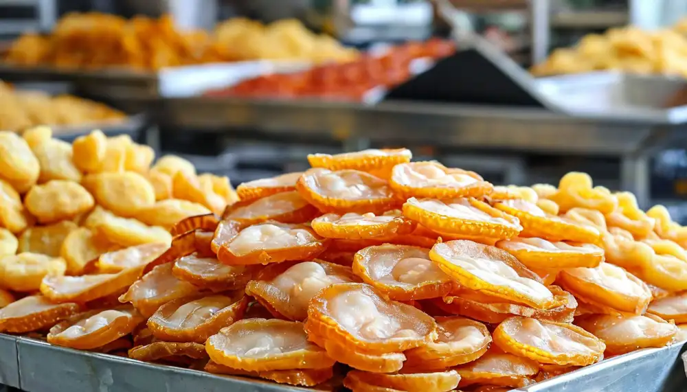 Производство сушеных кальмаров: технология и оборудование