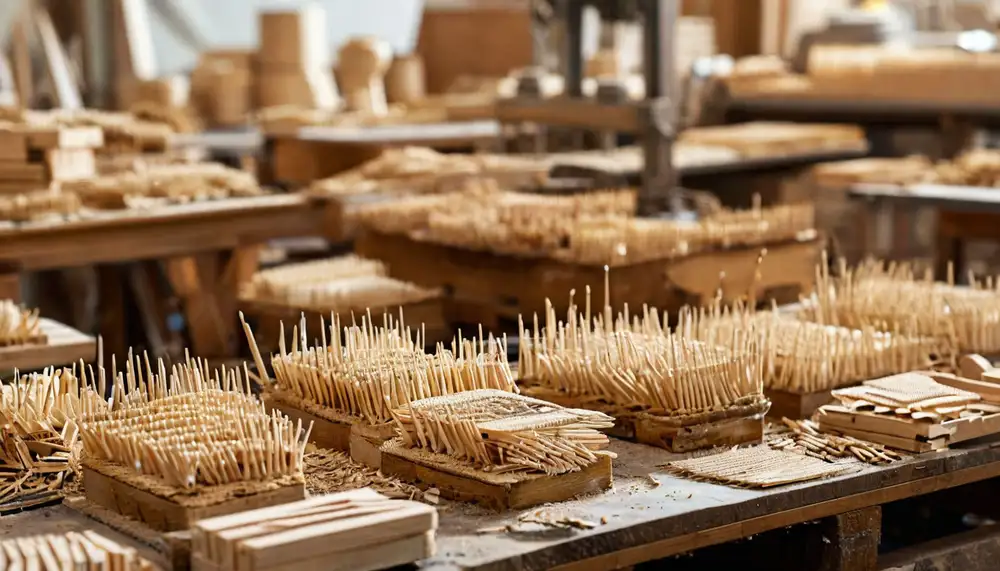 Производство зубочисток: оборудование и технические характеристики