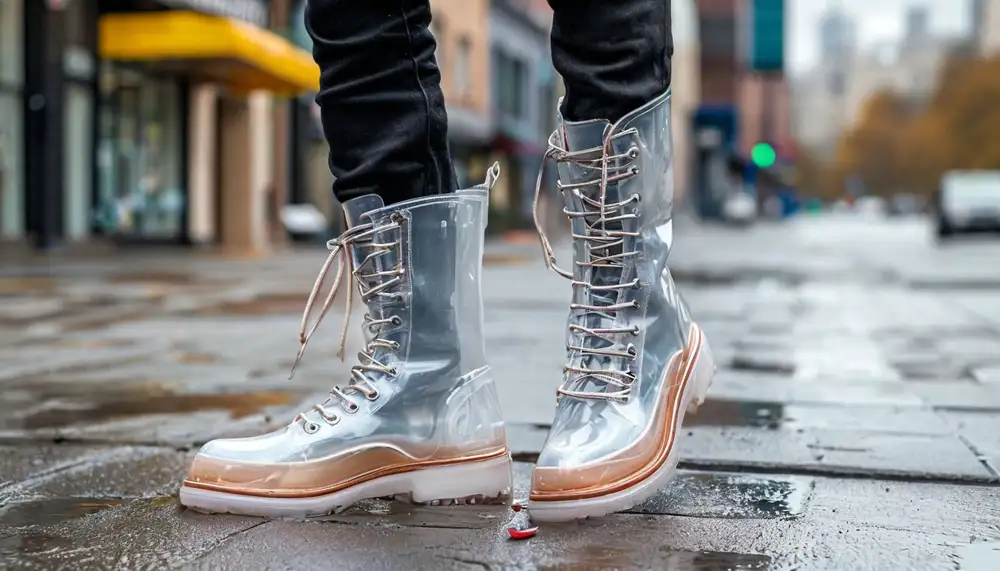 Прозрачная обувь: производство и маркетинг