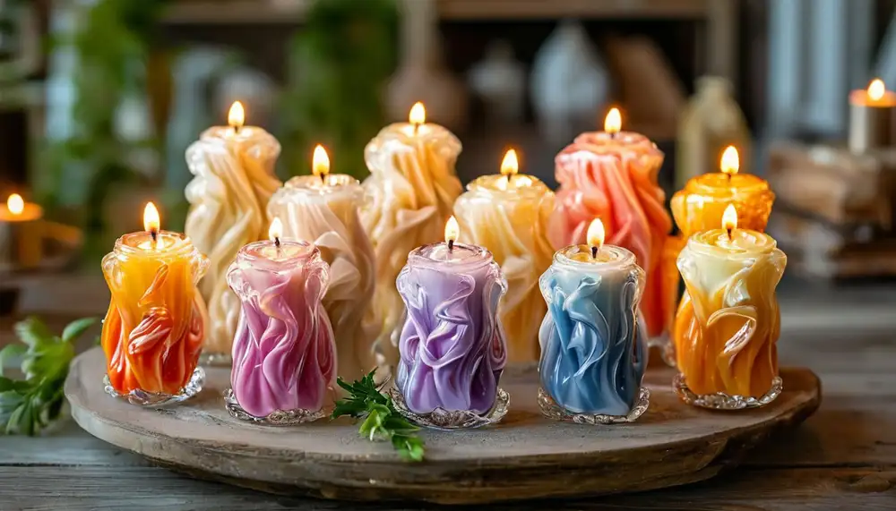 Прозрачные свечи: изготовление и продажа