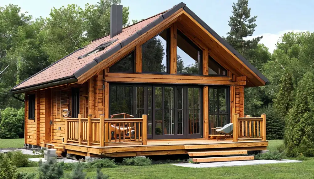 Разборные каркасные домики: технологии и материалы