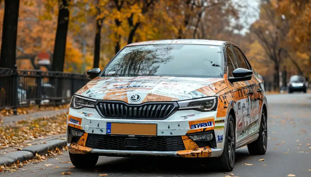 Реклама на автомобилях